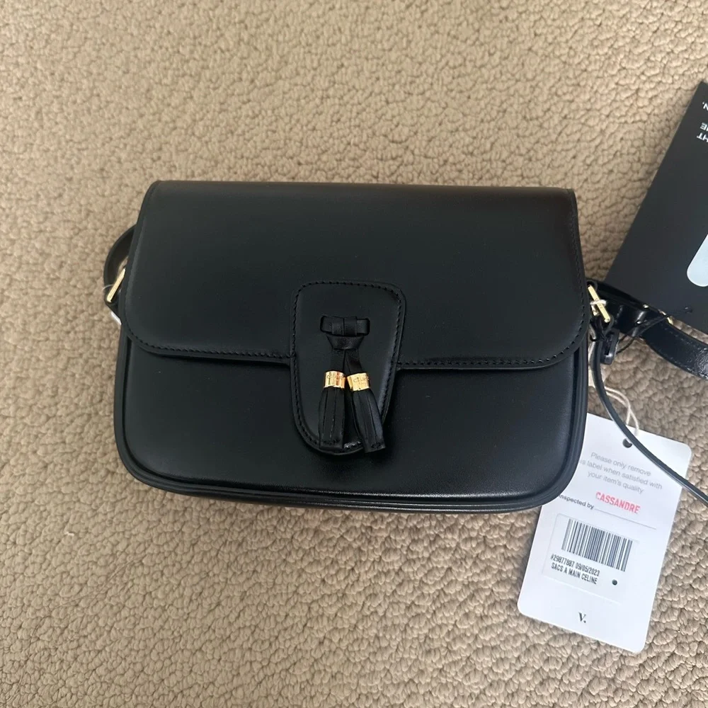 New Vintage Celine Medium Tassel bag - Picture 13 of 14